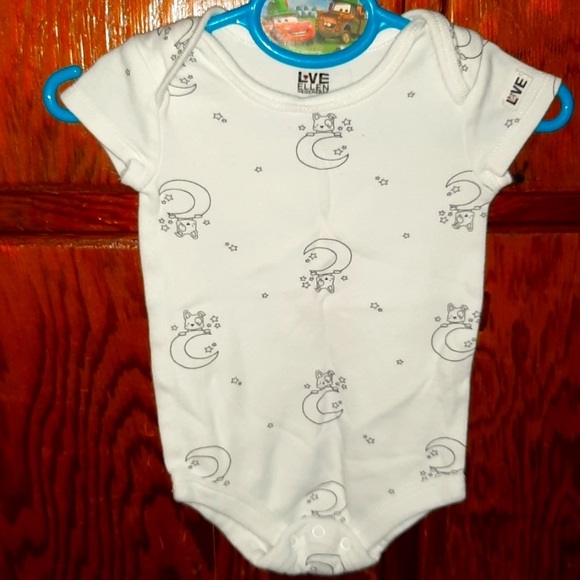 2 for $15 🥰 Two Love Ellen Baby undershirt onesies 👶 🥰 - Picture 4 of 5